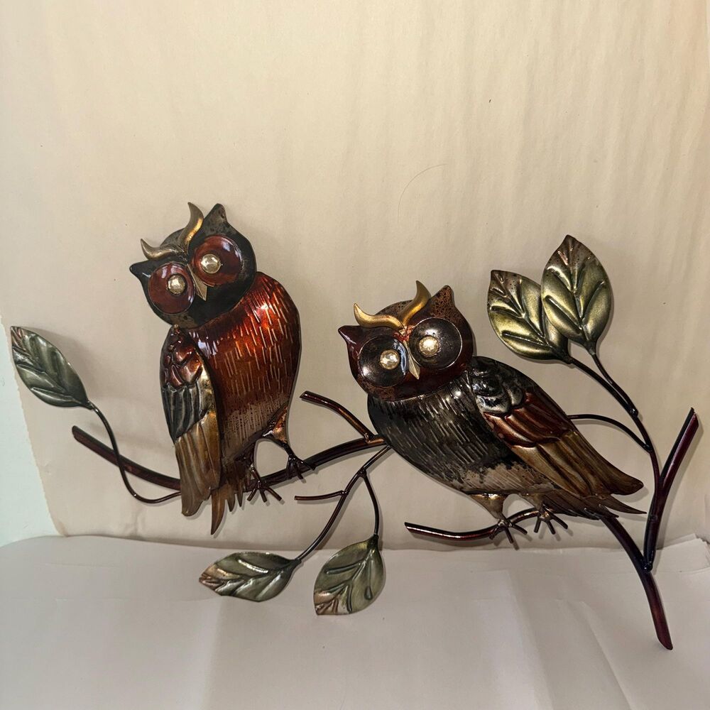 Metal Owls for Garden or Home